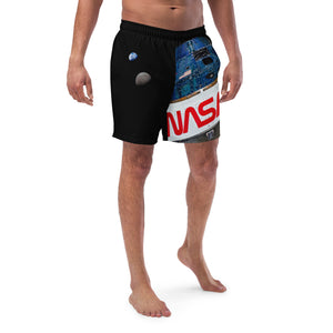 Open image in slideshow, Orion, Earth, and the Moon Men&#39;s swim trunks
