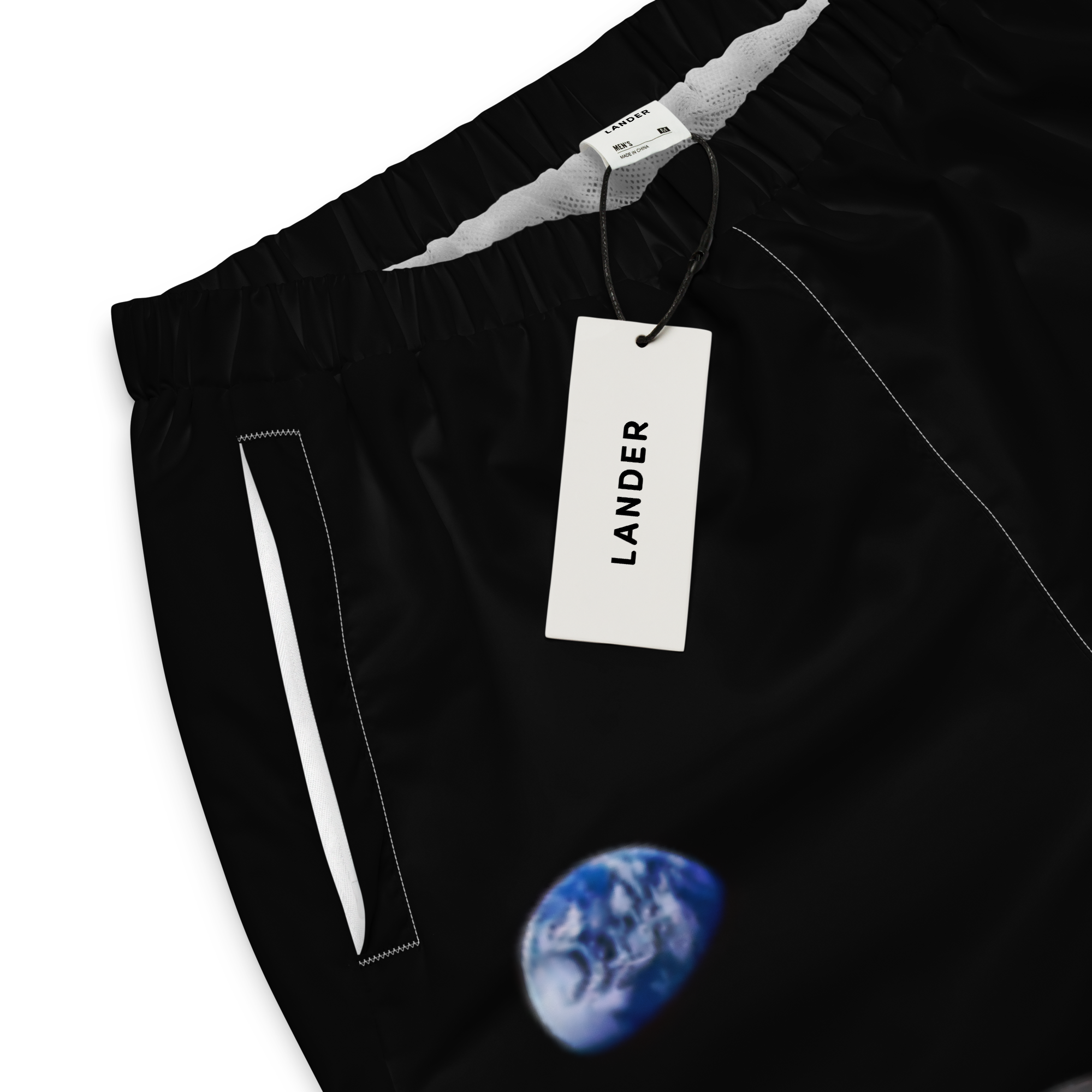 Orion, Earth, and the Moon Unisex track pants