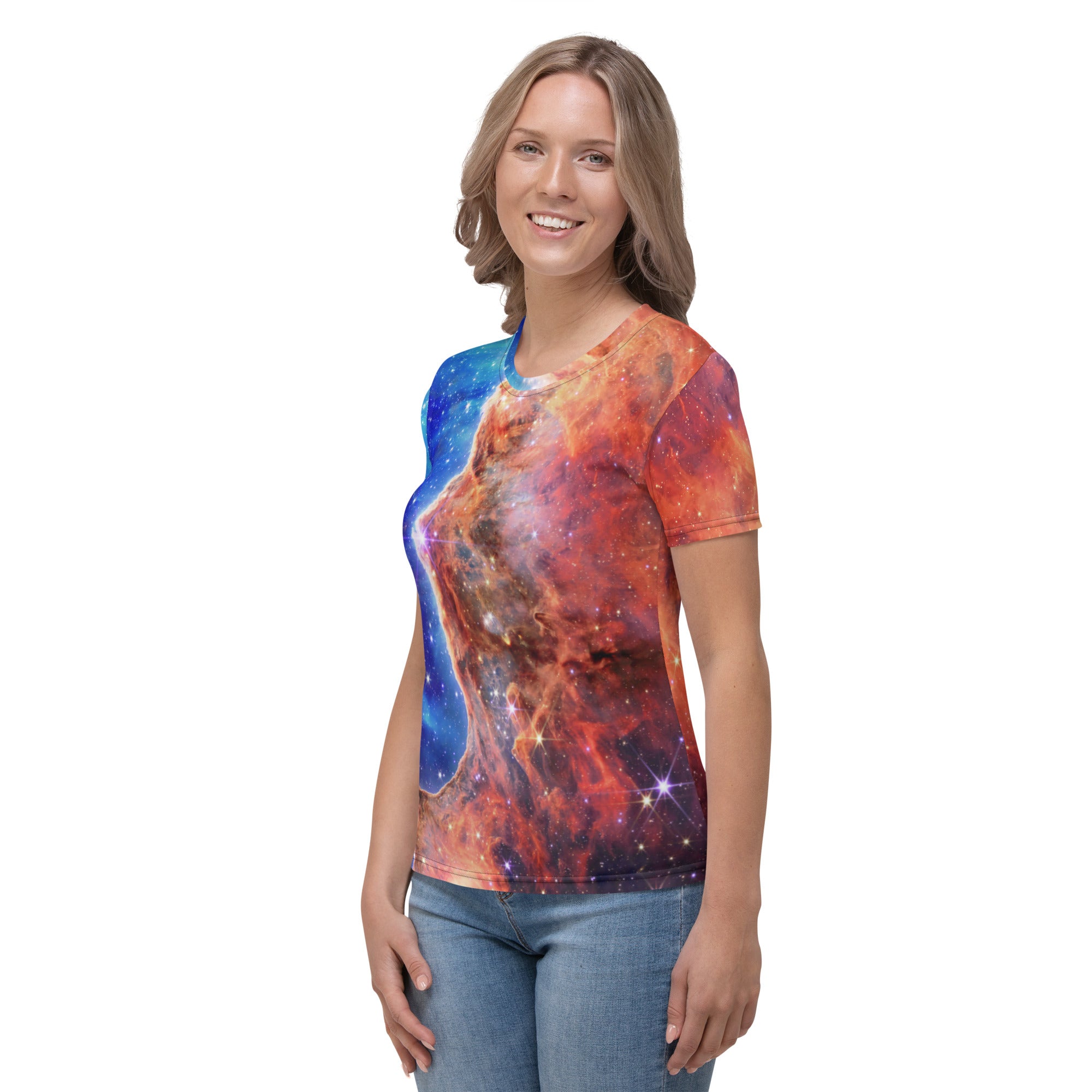 Carina Nebula Women's Short-Sleeve T-shirt