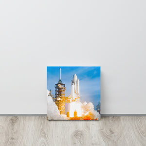 Open image in slideshow, Shuttle Liftoff Canvas Print
