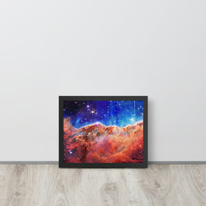 Open image in slideshow, Carina Nebula Framed Poster
