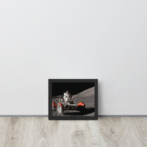 Open image in slideshow, Moon Rover Framed poster
